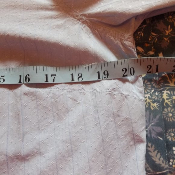 2/$15    Izod light blue button down shirt - Picture 3 of 4